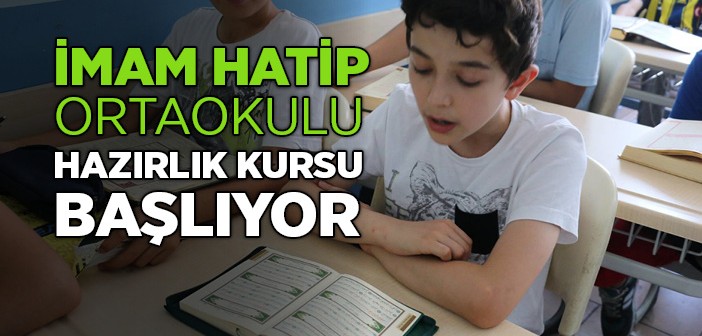 İmam Hatibe Başlayacaklara Hazırlık Kursu