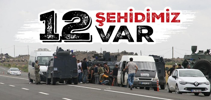 Şehitlerimize Allah'tan Rahmet Diliyoruz