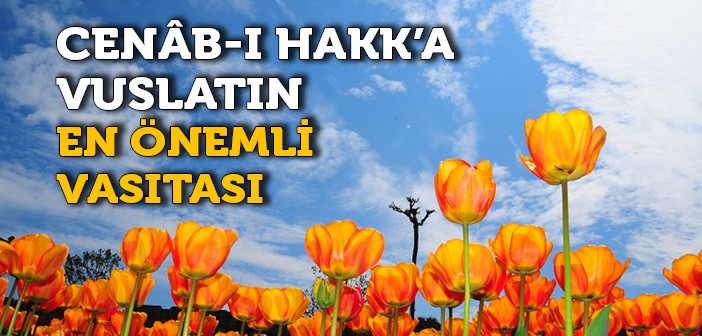 Cenâb-ı Hakk'a Vuslatın En Önemli Vasıtası