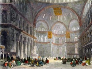 ayasofya camii canli zamanlarinda