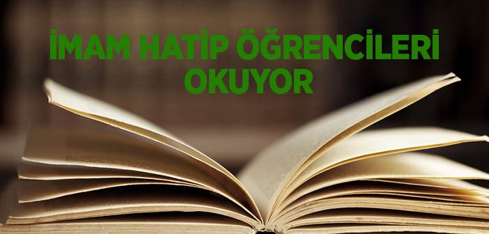 Saray İmam Hatip Öğrencileri Kitap Okuyor