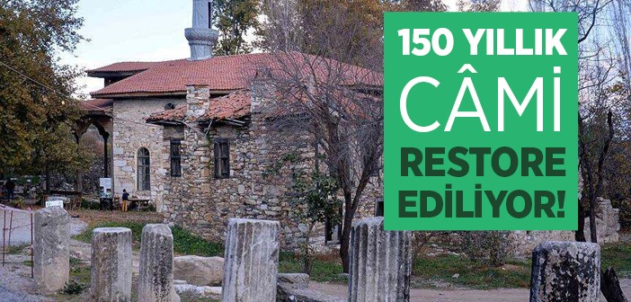 Şaban Ağa Camii Restore Ediliyor