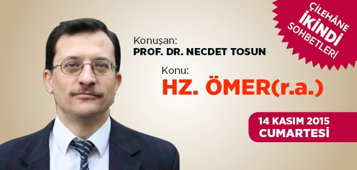 Prof. Dr. Necdet Tosun 'çilehane Sohbetleri'nde