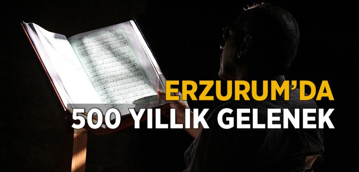 Erzurum'da 1001 Hatim Geleneği