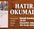 'hatırat Okumaları'nda Bu Hafta