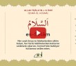 Es-selam  celle celalûhu- (esmâ-ül Hüsnâ Şerhi)