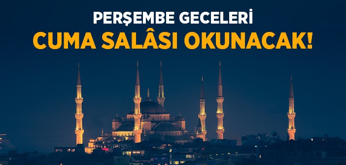 İstanbul'da Cuma Salâsı Geleneği Devam Edecek!