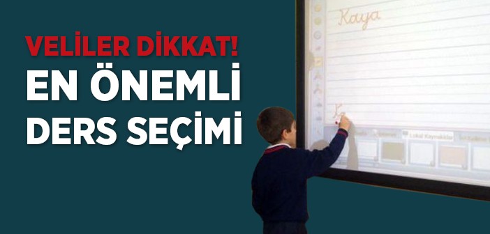 Seçmeli Ders İçin Son Tarih!