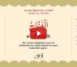 El-fettah Celle Celalûhu- (esmâ-ül Hüsnâ Şerhi)