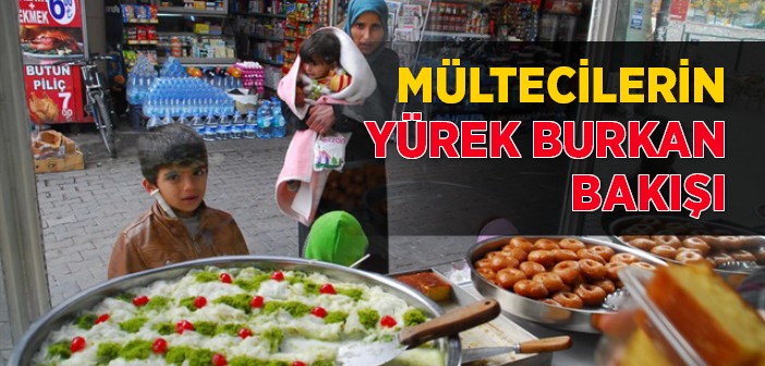 Mültecilerin Yürek Burkan Bakışı!