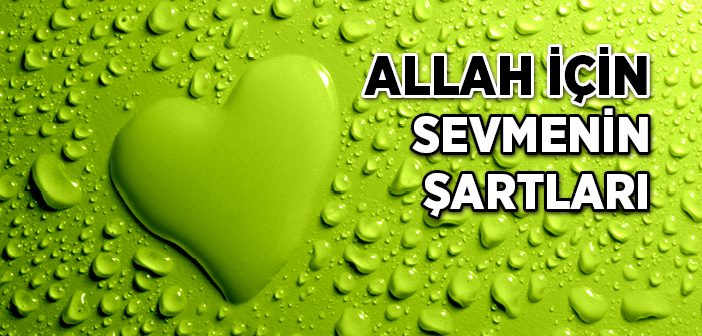 Allah İçin Birbirini Sevenler