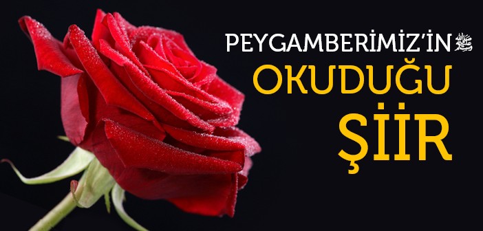 Peygamberimiz'in Okuduğu Şiir