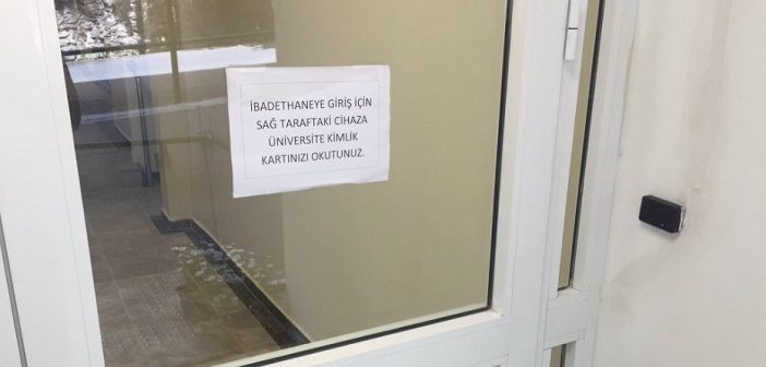 Boğaziçi Üniversitesi'nin Yüksek Güvenlikli Mescidi