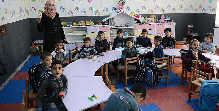 80 Bin Suriyeli Çocuk Eğitim Görüyor