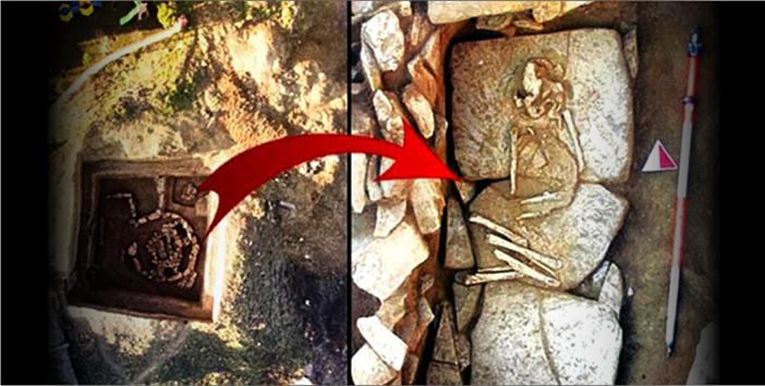 Silivri'de 5 Bin Yıllık Mezar Bulundu