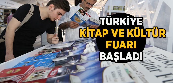 '35. Türkiye Kitap ve Kültür Fuarı' Başladı