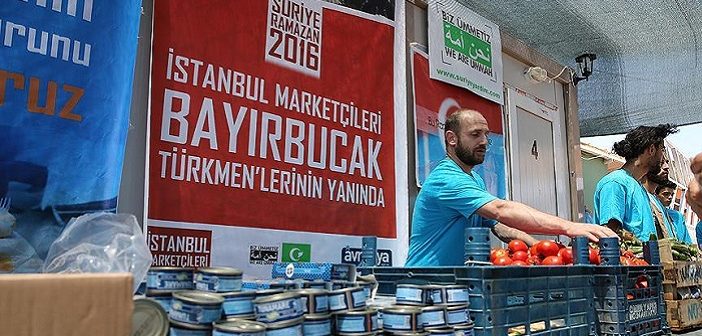 Bayırbucak Türkleri İçin Ramazan Kumanyası