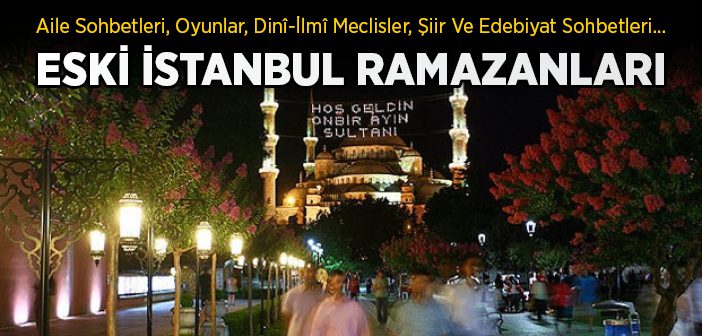 'osmanlı İstanbulu'nda Ramazan
