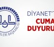 Diyanet'ten Cuma Günü İle İlgili Duyuru