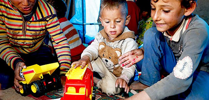 Suriyeli Çocuklara Oyunla Destek