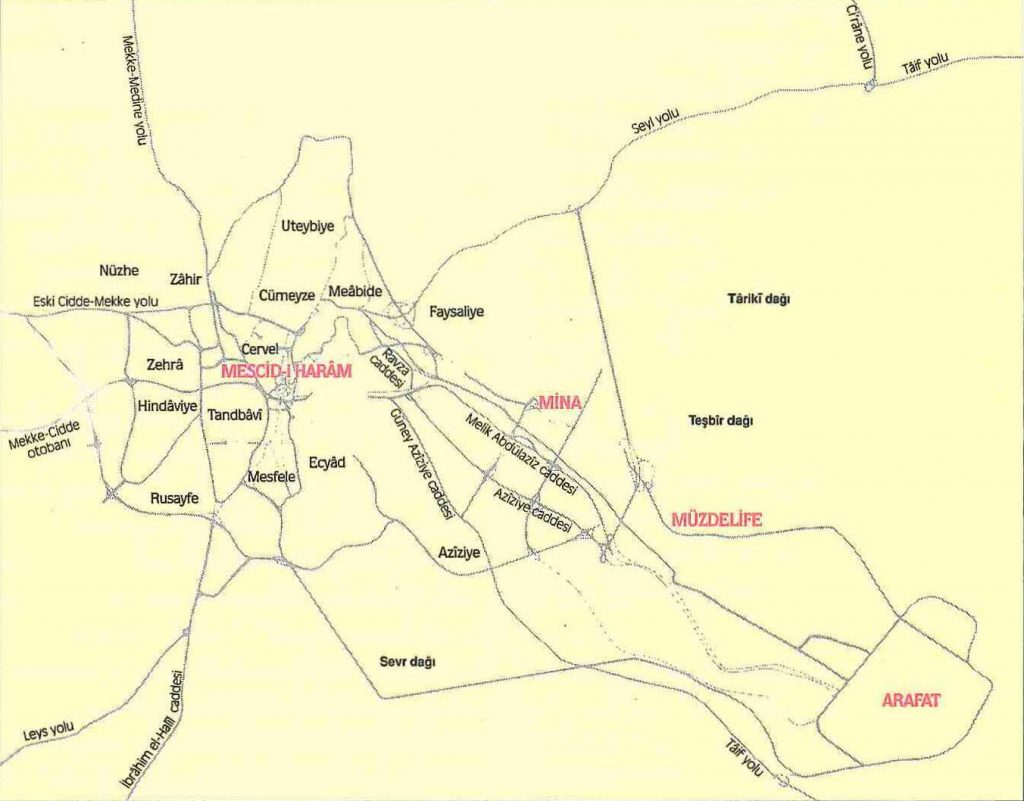 Hac-ibadetinin-yapıldığ-ı-verleri-gösteren-genel-plan