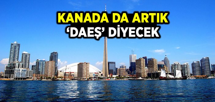 Kanada Da Artık 'daeş' Diyecek