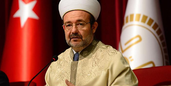 Diyanet İşleri Başkanı Görmez'den, Gaziantep Açıklaması