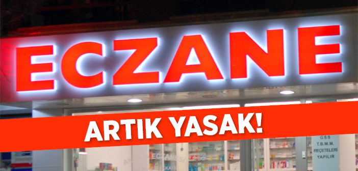 Eczanelerde Yeni Sistem