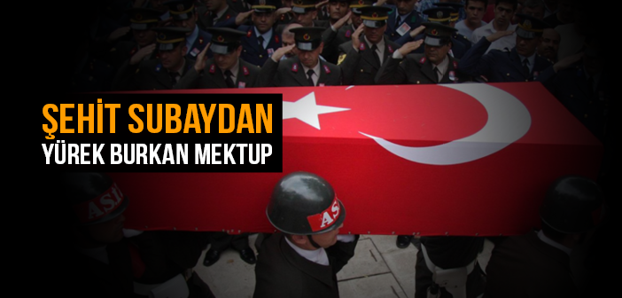 Şehit Binbaşı Bedri Karabıyık'tan Mektup