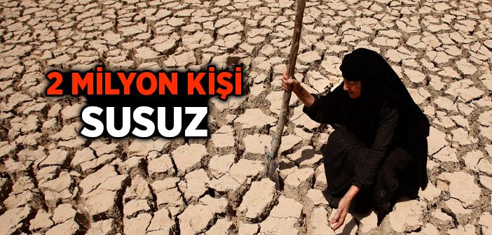 Suriye'de 2 Milyon Kişi Susuz Kaldı