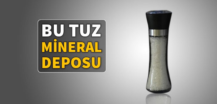 'kaya Tuzu' Mineral Deposu