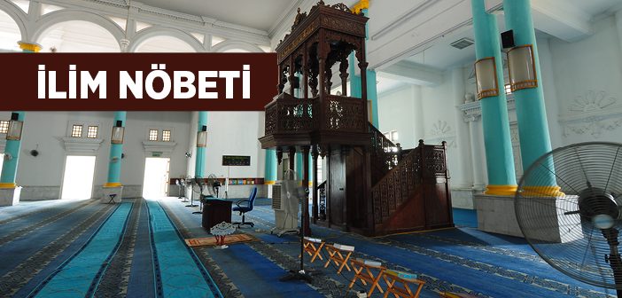 Nöbetleşerek İlim Öğreniyorlar