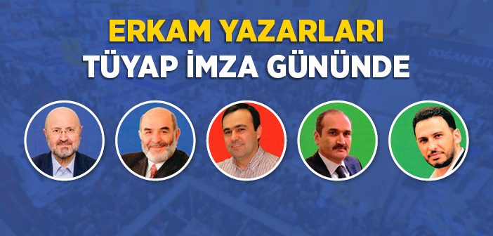 Erkam Yazarları Tüyap İmza Gününde