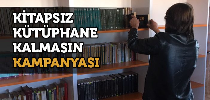 Kitapsız Kütüphaneye Destek