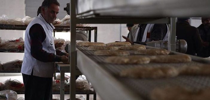 Türkiye'den Cerablus'a 70 Bin Ekmek Üretme Kapasitesiteli Fırın