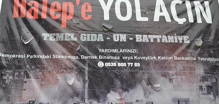 Adıyaman'da 'halep'e Yol Açın' Kampanyası Başlatıldı