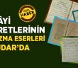 Hüdâyi Hazretlerinin El Yazma Eserleri