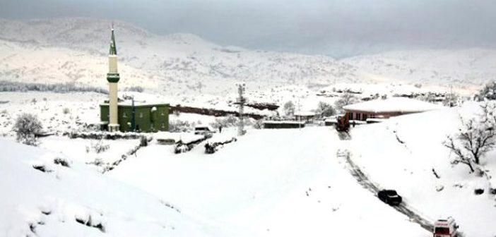 Kar Engeline Takılan Köylere 'anne Oteli' Çare Oldu