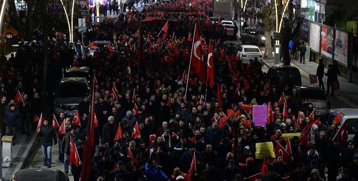 Türkiye Teröre Karşı Tek Yürek Oldu