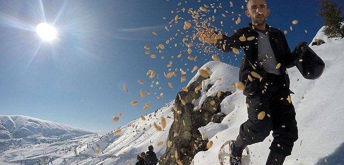 Hayvanlar İçin Karlı Dağları Aştılar