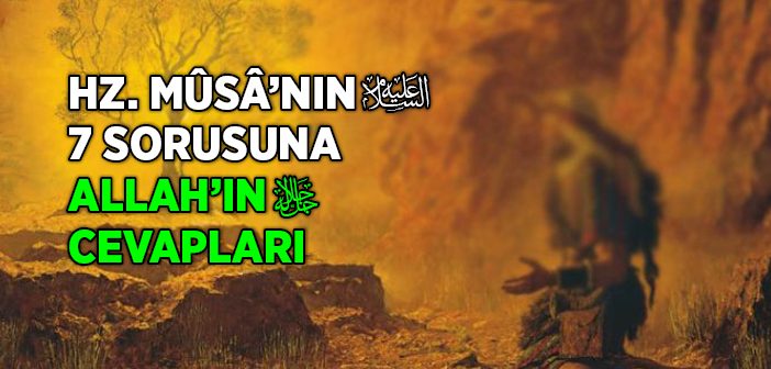 Hz. Musa'nın (a.s.) Allah İle Konuşması