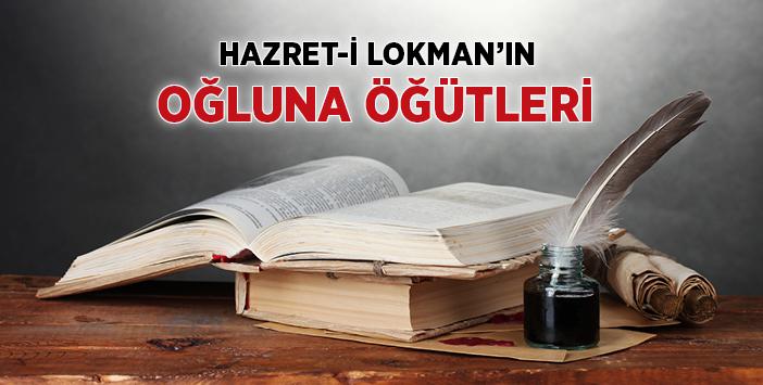 Hazret-i Lokman'ın Oğluna Öğütleri