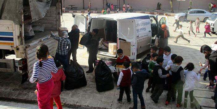 Halepli Çocuklara Oyuncaklarını Gönderdiler