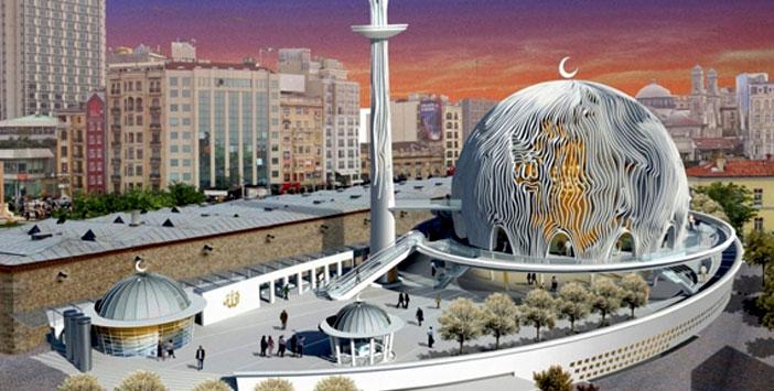 Taksim'e Cami Projesine Onay