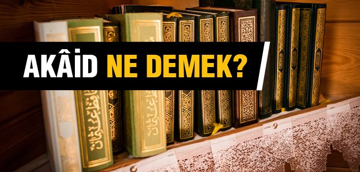 Akaid Ne Demek?