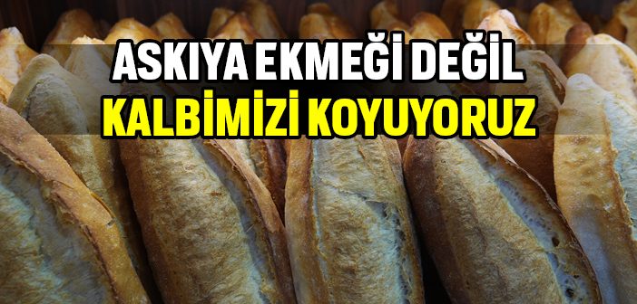 Askıya Ekmeği Değil Kalbimizi Koyuyoruz