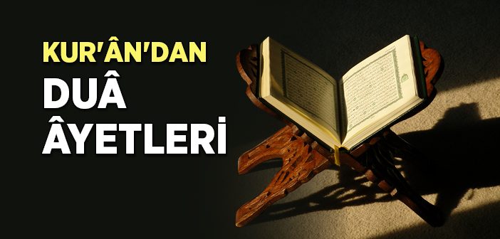 Kur'an-ı Kerim'de Dua Ayetleri