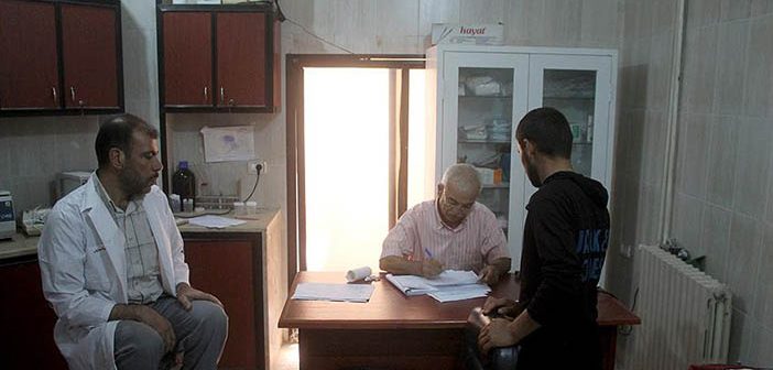 Suriye'de Savaş Mağdurlarına Ücretsiz Sağlık Hizmeti