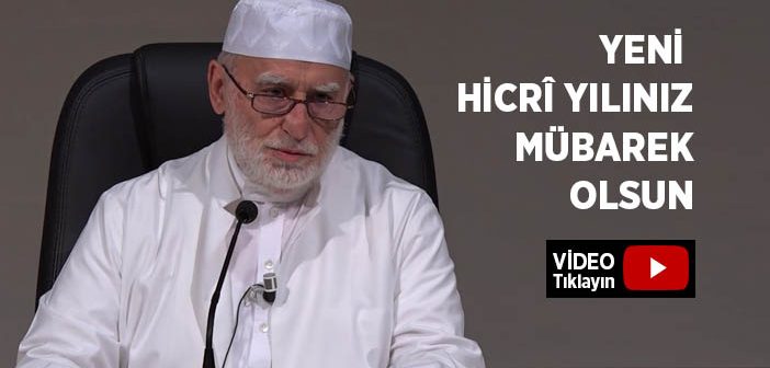 Yeni Hicrî Yılınız Mübarek Olsun