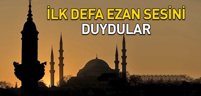 Öz Vatanlarında İlk Cuma Namazını Kıldılar